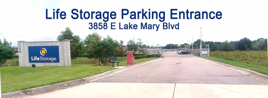 951 Life Storage Parking Entrance 3858 E Lake Mary Blvd Sanford Florida